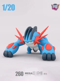 1/20 Scale World Zukan Mega Swampert - Pokemon Statue - UU Studio