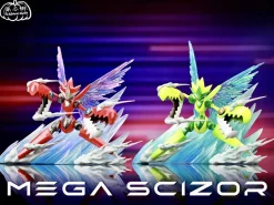 1/20 Scale World Zukan Mega Scizor - Pokemon Resin Statue - Pokemon Studio