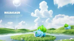1/20 Scale World Zukan Mega Venusaur & Sleeping Bulbasaur - Pokemon Statue - The Studio