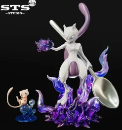 1/20 Scale World Zukan Mewtwo - Pokemon Resin Statue - STS Studio