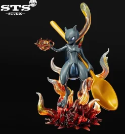 1/20 Scale World Zukan Mewtwo - Pokemon Resin Statue - STS Studio