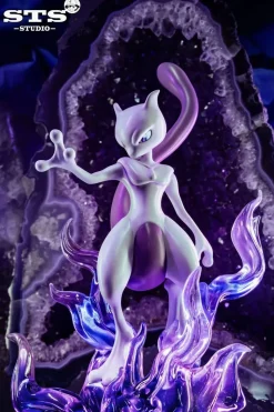 1/20 Scale World Zukan Mewtwo - Pokemon Resin Statue - STS Studio