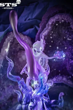 1/20 Scale World Zukan Mewtwo - Pokemon Resin Statue - STS Studio
