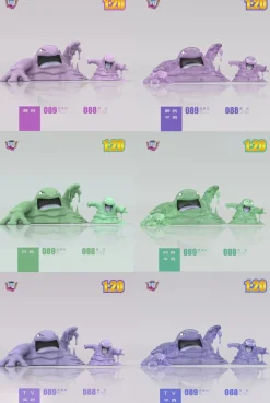 1/20 Scale World Zukan Muk Set - Pokemon Statue - UU Studio