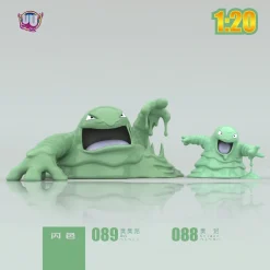 1/20 Scale World Zukan Muk Set - Pokemon Statue - UU Studio