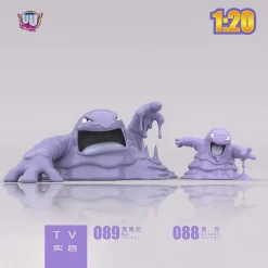 1/20 Scale World Zukan Muk Set - Pokemon Statue - UU Studio