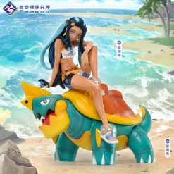 1/20 Scale World Zukan Nessa & Drednaw - Pokemon Resin Statue - ZMS Studios