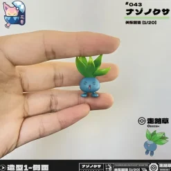 1/20 Scale World Zukan Oddish Set - Pokemon Resin Statue - HuaJuan Studio