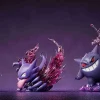 1/20 Scale World Zukan Original Colour Evolution of Gengar Set - Pokemon Statue - XiaoDingDang Studio