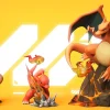1/20 Scale World Zukan Original Colour Charizard Evolution Set - Pokemon Resin Statue - MZ Studio