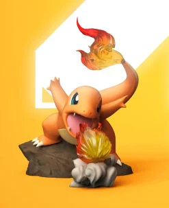 1/20 Scale World Zukan Original Colour Charizard Evolution Set - Pokemon Resin Statue - MZ Studio