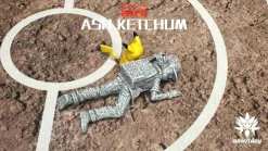 1/20 Scale World Zukan Petrochemical Ash Ketchum & Frustrated Pikachu - Pokemon Statue - Braviary Studio