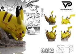 1/20 Scale World Zukan Pika & Chuchu - Pokemon Resin Statue - VP Studio