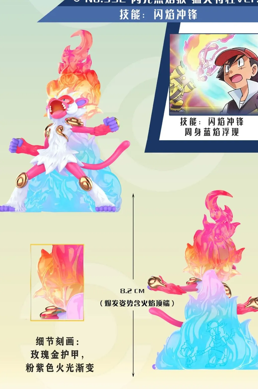 1/20 Scale World Zukan Pokemon the Series: The Beginning 004 - Pokemon Resin Statue - QN Studios
