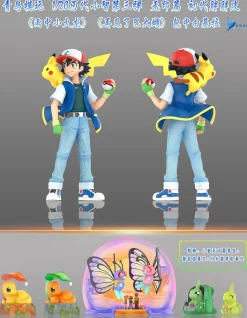 1/20 Scale World Zukan Pokemon the Series: The Beginning 003 - Pokemon Resin Statue - QN Studios