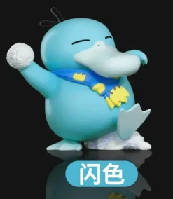 1/20 Scale World Zukan Psyduck & Golduck - Pokemon Statue - Wonder Studio