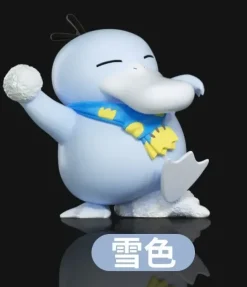 1/20 Scale World Zukan Psyduck & Golduck - Pokemon Statue - Wonder Studio