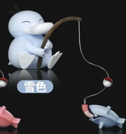 1/20 Scale World Zukan Psyduck & Golduck - Pokemon Statue - Wonder Studio