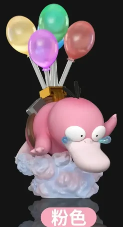 1/20 Scale World Zukan Psyduck & Golduck - Pokemon Statue - Wonder Studio