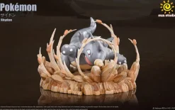 1/20 Scale World Zukan Rhydon & Rhyperior - Pokemon Resin Statue - sun Studio