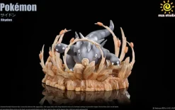 1/20 Scale World Zukan Rhydon & Rhyperior - Pokemon Resin Statue - sun Studio