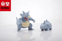 1/20 Scale World Zukan Rhydon & Rhyhorn / Rhyperior / Nidoking Set / Cloyster & Kangaskhan / Electivire Set - Pokemon Resin Statue - KING Studios