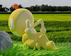 1/20 Scale World Zukan Rowlet Set & Tauros & Scraggy - Pokemon Resin Statue - TS Studios