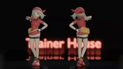 1/20 Scale World Zukan Ruby & Sapphire Birch - Pokemon Statue - Trainer House Studios