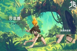 1/20 Scale World Zukan Sapphire Birch - Pokemon Statue - JB Studio