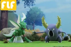 1/20 Scale World Zukan Scyther & Pinsir - Pokemon Statue - FLF Studio