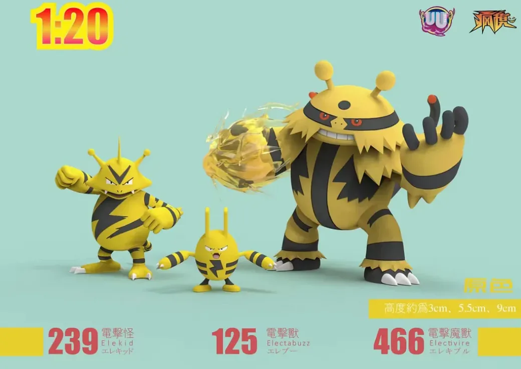 1/20 Scale World Zukan Series 002 - Pokemon Resin Statue - UU Studio