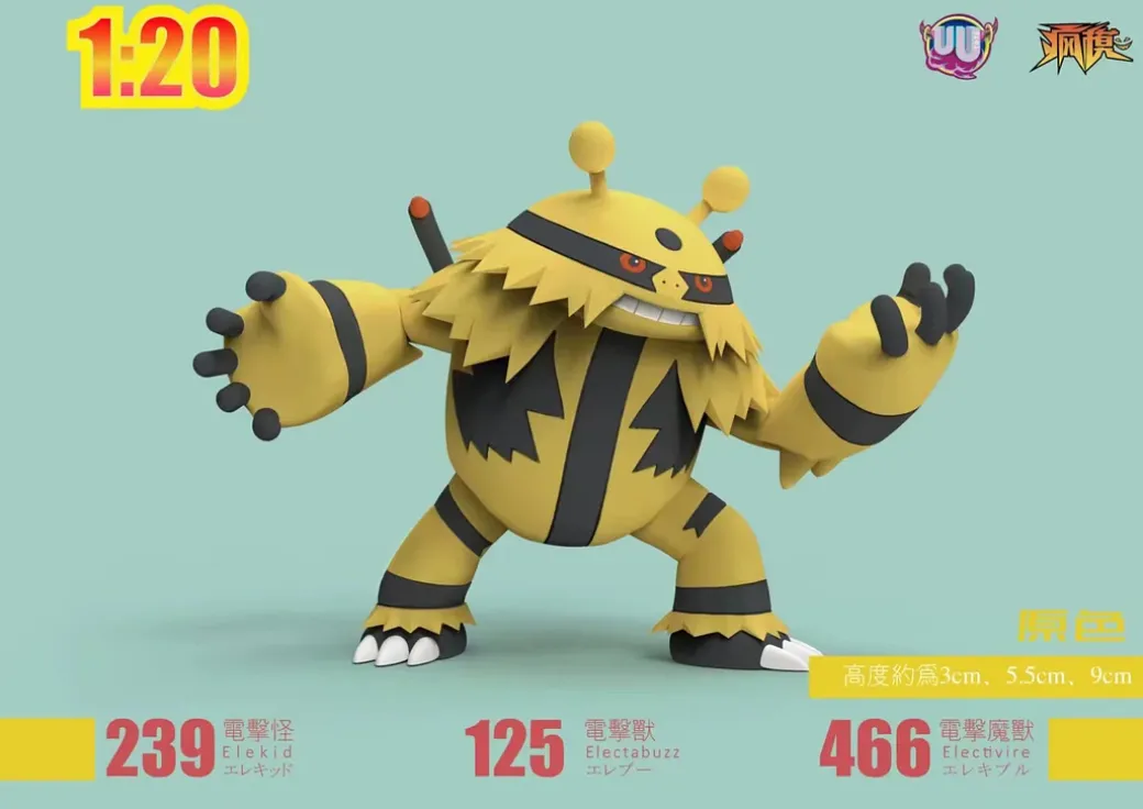 1/20 Scale World Zukan Series 002 - Pokemon Resin Statue - UU Studio