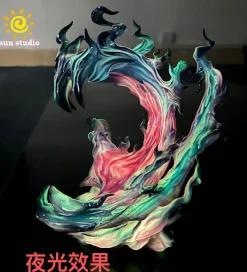 1/20 Scale World Zukan Shadow Claw Gengar - Pokemon Resin Statue - sun Studio