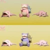 1/20 Scale World Zukan Sleepy Slowpoke & Can't Fight Slowpoke & Sleepy Slowbro - Pokemon Statue - DaiDaiLeYuan Studios