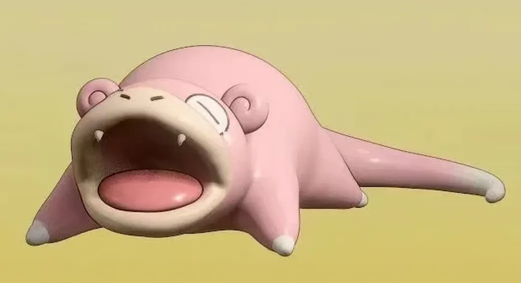 1/20 Scale World Zukan Sleepy Slowpoke & Can't Fight Slowpoke & Sleepy Slowbro - Pokemon Statue - DaiDaiLeYuan Studios