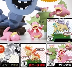 1/40 Scale World Zukan Slowpoke Set - Pokemon Resin Statue - DS Studios