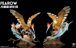 1/20 Scale World Zukan Snorlax & Zarude & Evolution of Fearow Set - Pokemon Resin Statue - Wonder Studio