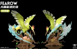 1/20 Scale World Zukan Snorlax & Zarude & Evolution of Fearow Set - Pokemon Resin Statue - Wonder Studio