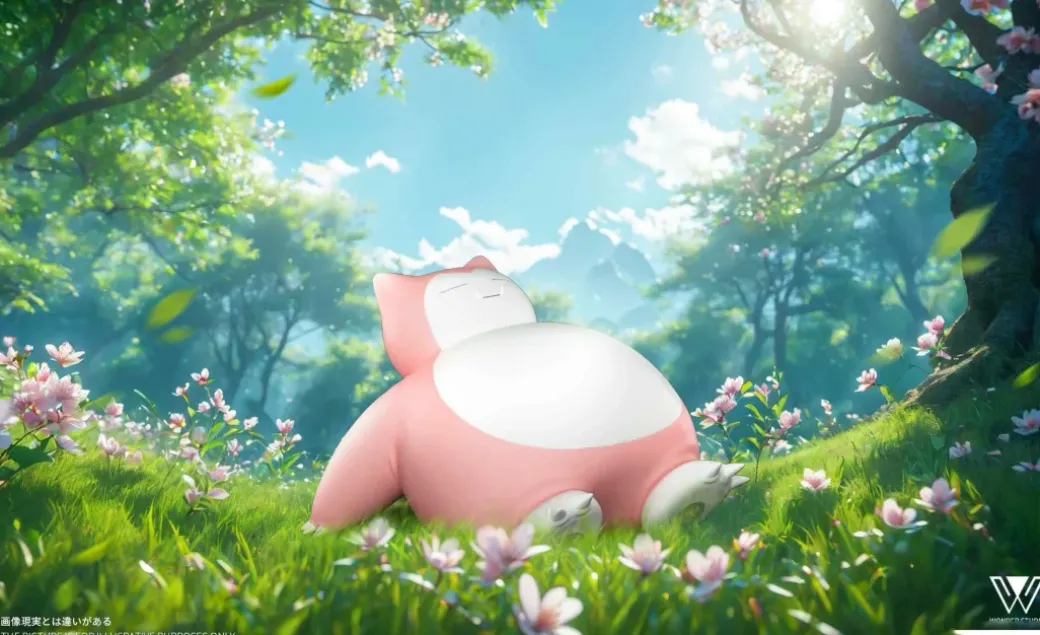 1/20 Scale World Zukan Snorlax & Zarude & Evolution of Fearow Set - Pokemon Resin Statue - Wonder Studio