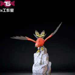 1/20 Scale World Zukan Talonflame - Pokemon Resin Statue - TS Studios