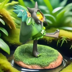 1/20 Scale World Zukan Teal Mask Ogerpon - Pokemon Resin Statue - Hottie Studio