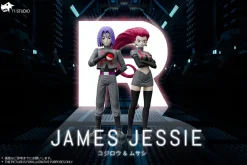 1/20 Scale World Zukan Team Rocket Jessie & James - Pokemon Resin Statue - T1 Studio