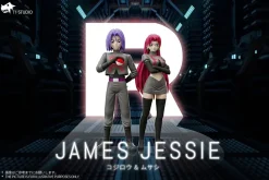 1/20 Scale World Zukan Team Rocket Jessie & James - Pokemon Resin Statue - T1 Studio