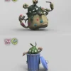 1/20 Scale World Zukan Trubbish & Garbodor - Pokemon Resin Statue - EC-Studio