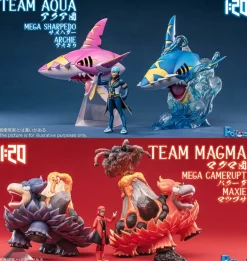 1/20 Scale World Zukan Villainous team Series 001 Team Aqua & Team Magma - Pokemon Resin Statue - PCHouse Studios