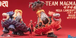 1/20 Scale World Zukan Villainous team Series 001 Team Aqua & Team Magma - Pokemon Resin Statue - PCHouse Studios
