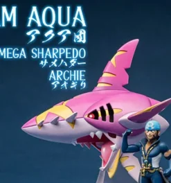 1/20 Scale World Zukan Villainous team Series 001 Team Aqua & Team Magma - Pokemon Resin Statue - PCHouse Studios