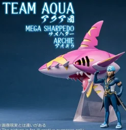 1/20 Scale World Zukan Villainous team Series 001 Team Aqua & Team Magma - Pokemon Resin Statue - PCHouse Studios