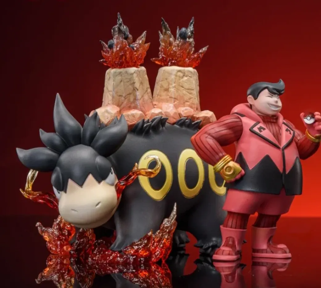 1/20 Scale World Zukan Villainous team Series 002 Team Aqua & Team Magma - Pokemon Resin Statue - PCHouse Studios