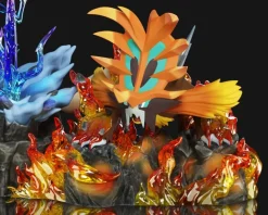 1/20 Scale World Zukan Walking Wake & Gouging Fire & Raging Bolt - Pokemon Resin Statue - Wonder Studio